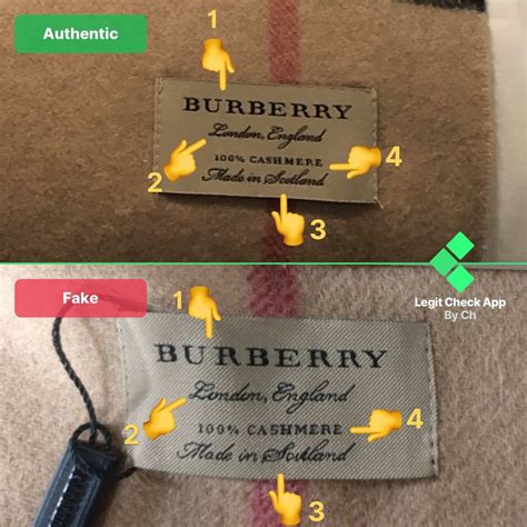 burberry counterfeit scarf|genuine Burberry scarf.